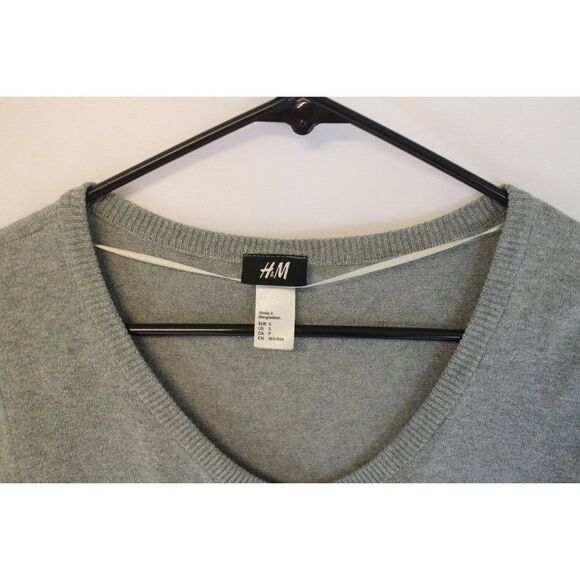 H&M Dark Gray Button Down Cardigan S Sweater - Picture 4 of 4